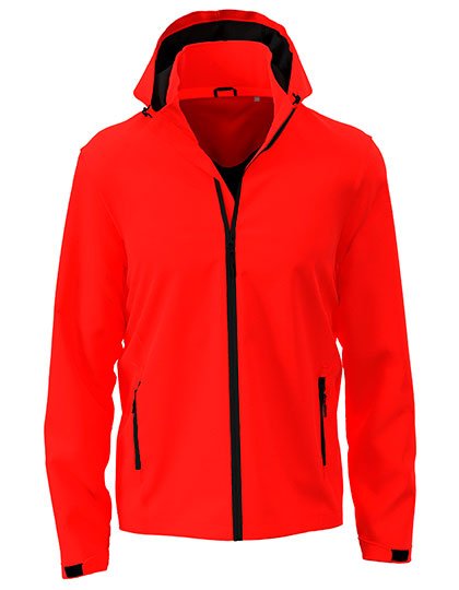 Stedman® Lux Softshell Jacket Men – Scarlet Red