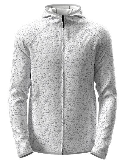 Stedman® Lux Hooded Knitfleece Jacket – Light Grey Heather