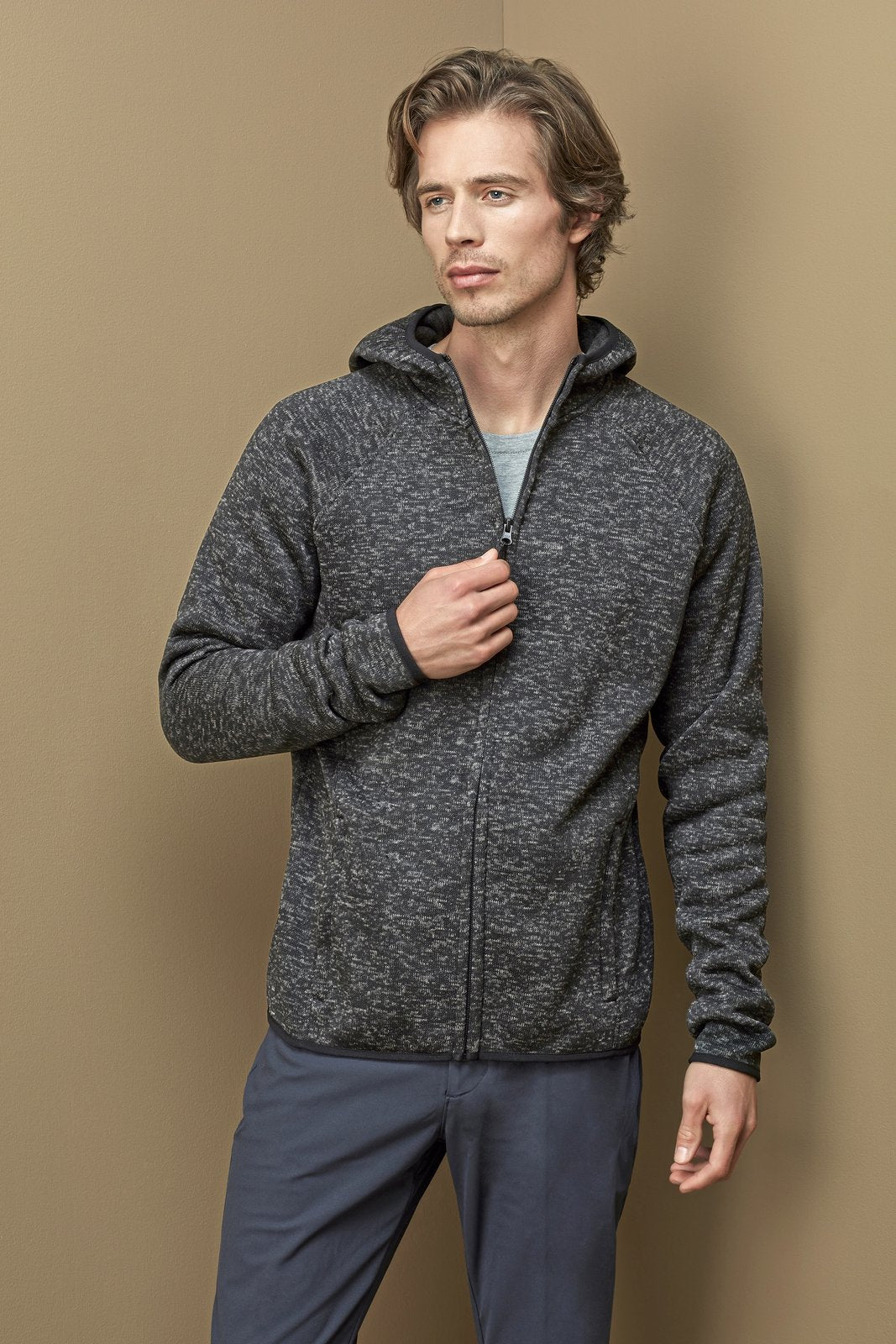 Stedman® Lux Hooded Knitfleece Jacket