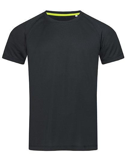 Stedman® Mesh Raglan – Black Opal