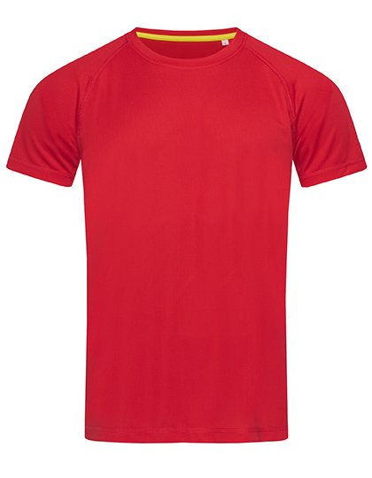 Stedman® Mesh Raglan – Crimson Red