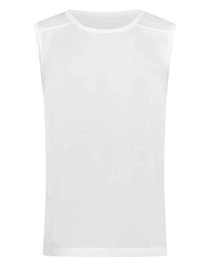 Stedman® Mesh Sleeveless – White