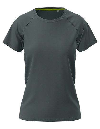 Stedman® Mesh Raglan Women – Slate Grey (Solid)