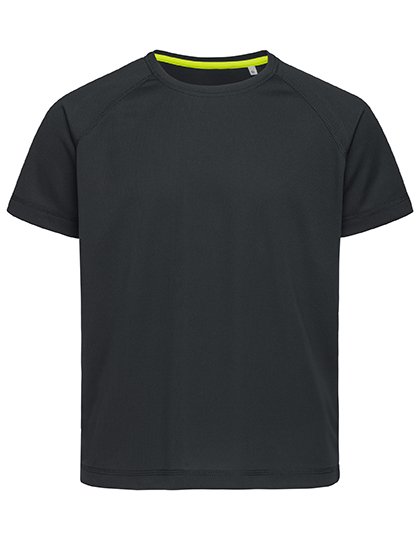 Stedman® Mesh Raglan Kids – Black Opal