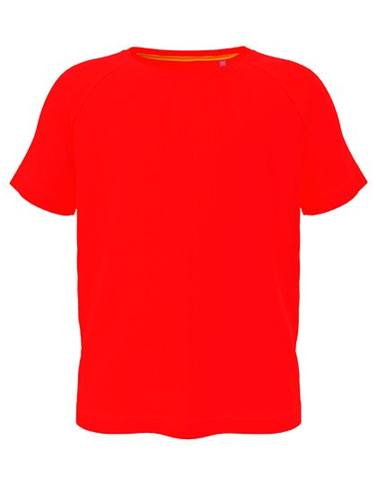 Stedman® Mesh Raglan Kids – Scarlet Red