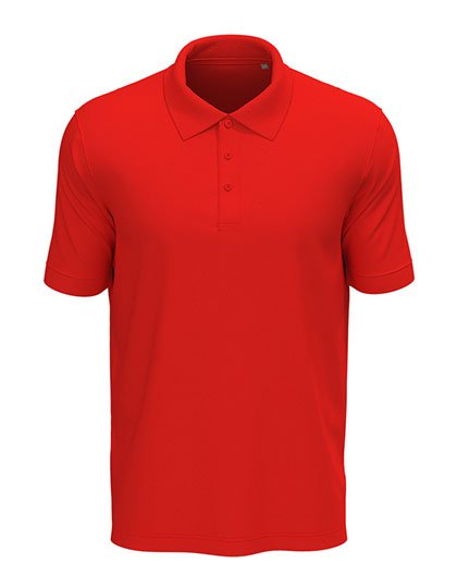 Stedman® Lux Polo Men – Scarlet Red