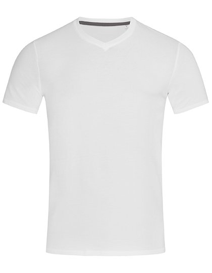 Stedman® Stretch-T V-Neck – White