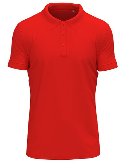 Stedman® Stretch Polo – Scarlet Red