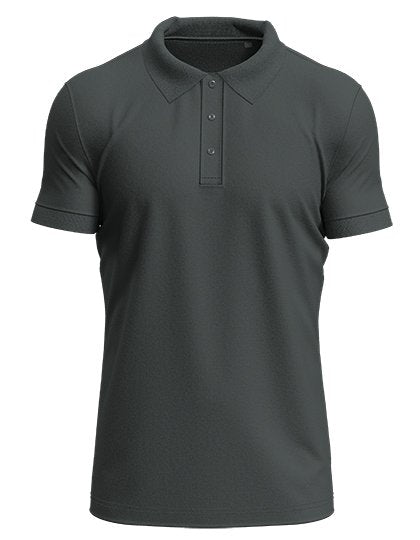 Stedman® Stretch Polo – Slate Grey (Solid)