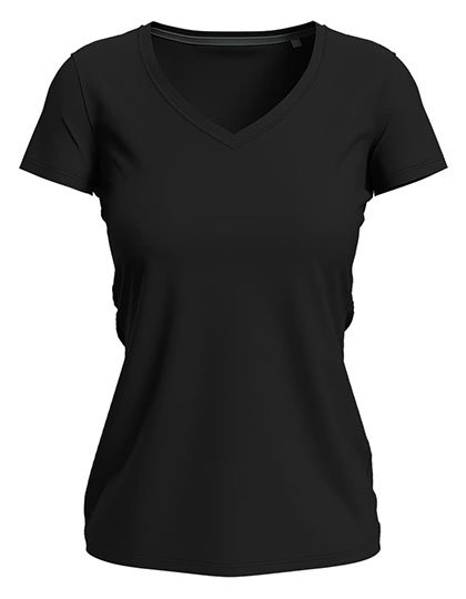 Stedman® Stretch-T V-Neck Women – Black Opal