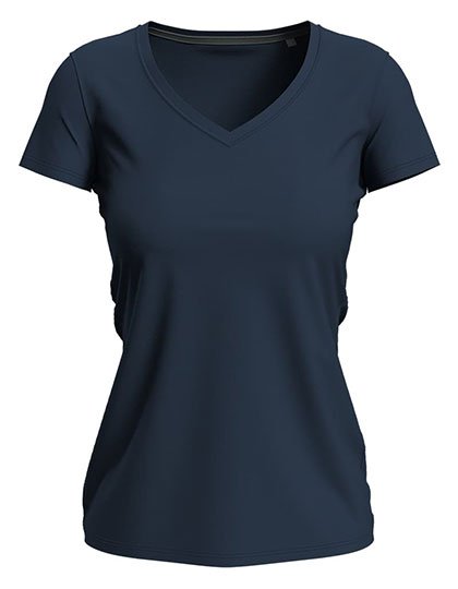 Stedman® Stretch-T V-Neck Women – Blue Midnight
