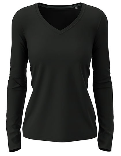 Stedman® Stretch Long Sleeve Women – Black Opal