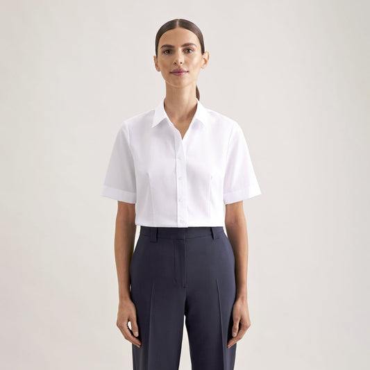 Seidensticker Women's Blouse Regular Fit Short Sleeve