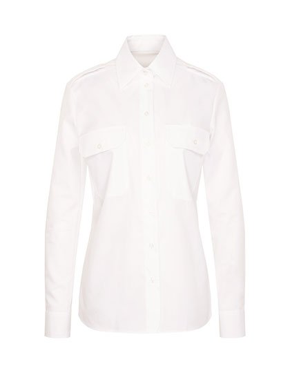 Seidensticker Women's Pilot Blouse Regular Fit Longsleeve – White