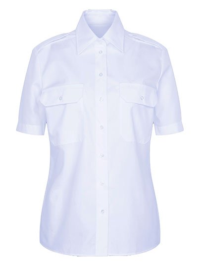 Seidensticker Women's Pilot Blouse Regular Fit Shortsleeve – Light Blue