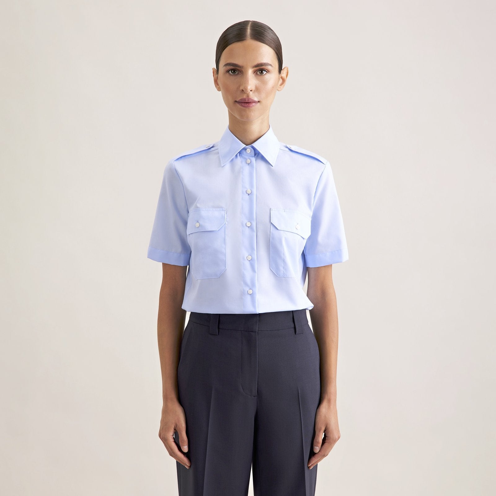 Seidensticker Women's Pilot Blouse Regular Fit Shortsleeve