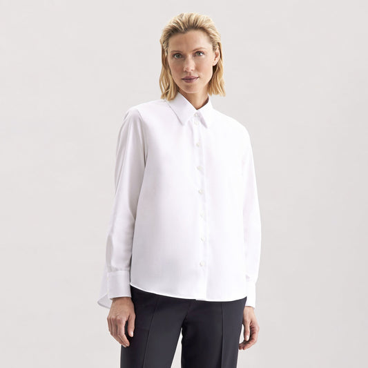 Seidensticker Women's Oversize Popeline Blouse Longsleeve