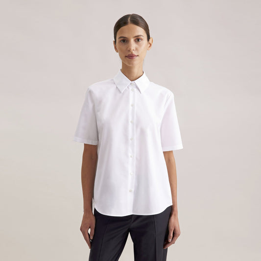 Seidensticker Women's Oversize Popeline Blouse Shortsleeve