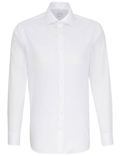 Seidensticker Men's Shirt Regular Fit Oxford Longsleeve – White