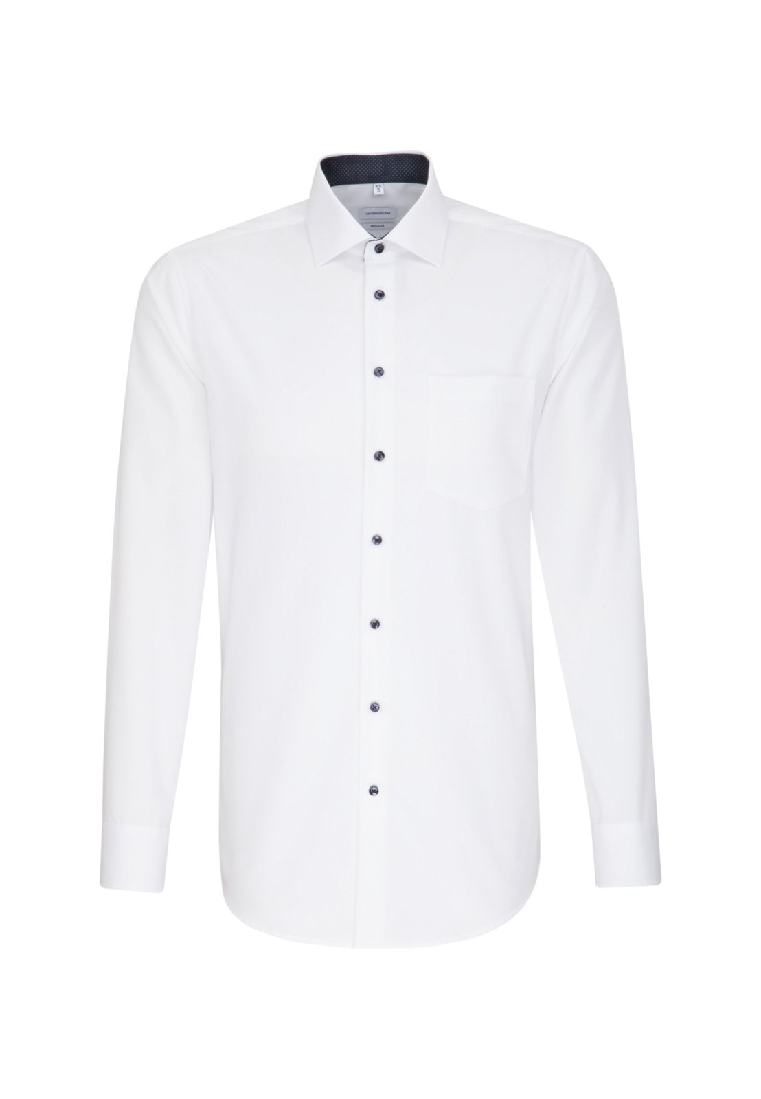 Seidensticker Men's Shirt Poplin Regular Fit Long Sleeve