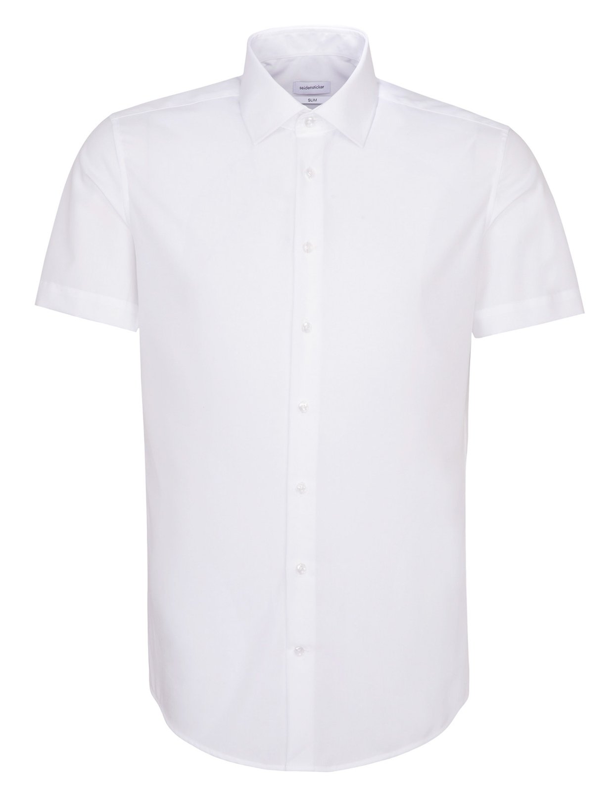 Seidensticker Men's Shirt Slim Fit Short Sleeve