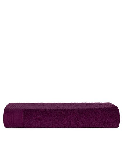The One Towelling® Classic Beach Towel – Plum