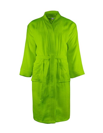 The One Towelling® Classic Bathrobe – Lime Green