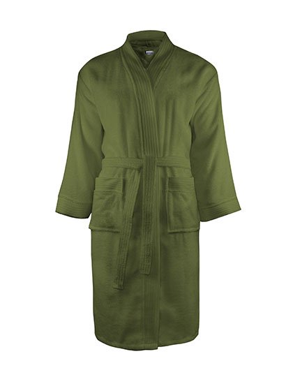 The One Towelling® Classic Bathrobe – Olive Green
