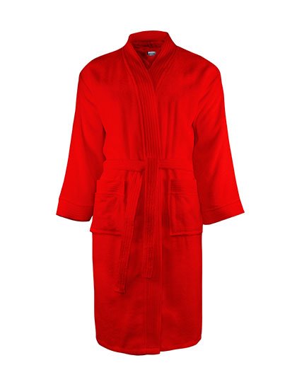The One Towelling® Classic Bathrobe – Red