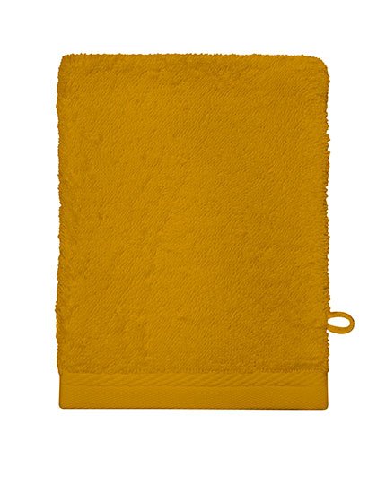 The One Towelling® Classic Washcloth – Gold Yellow