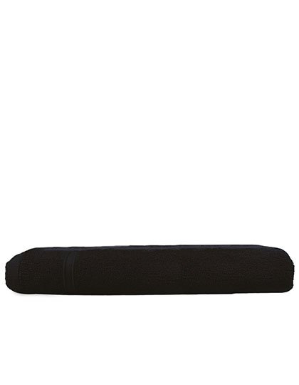 The One Towelling® Recycled Classic Beach Towel – Black