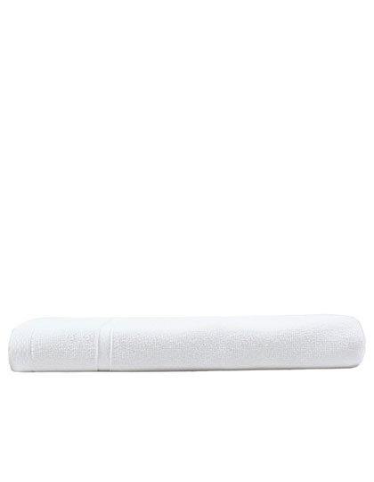 The One Towelling® Recycled Classic Beach Towel – White Snow