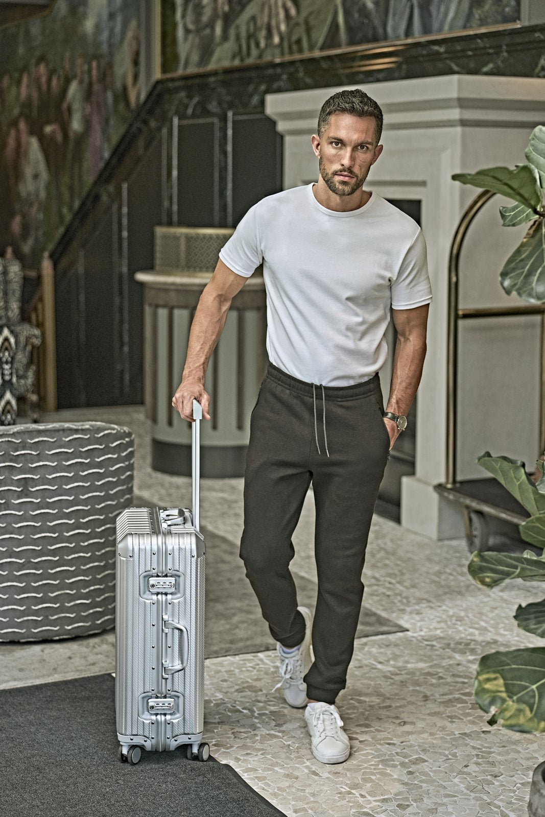 Tee Jays Ribbed Interlock Pants