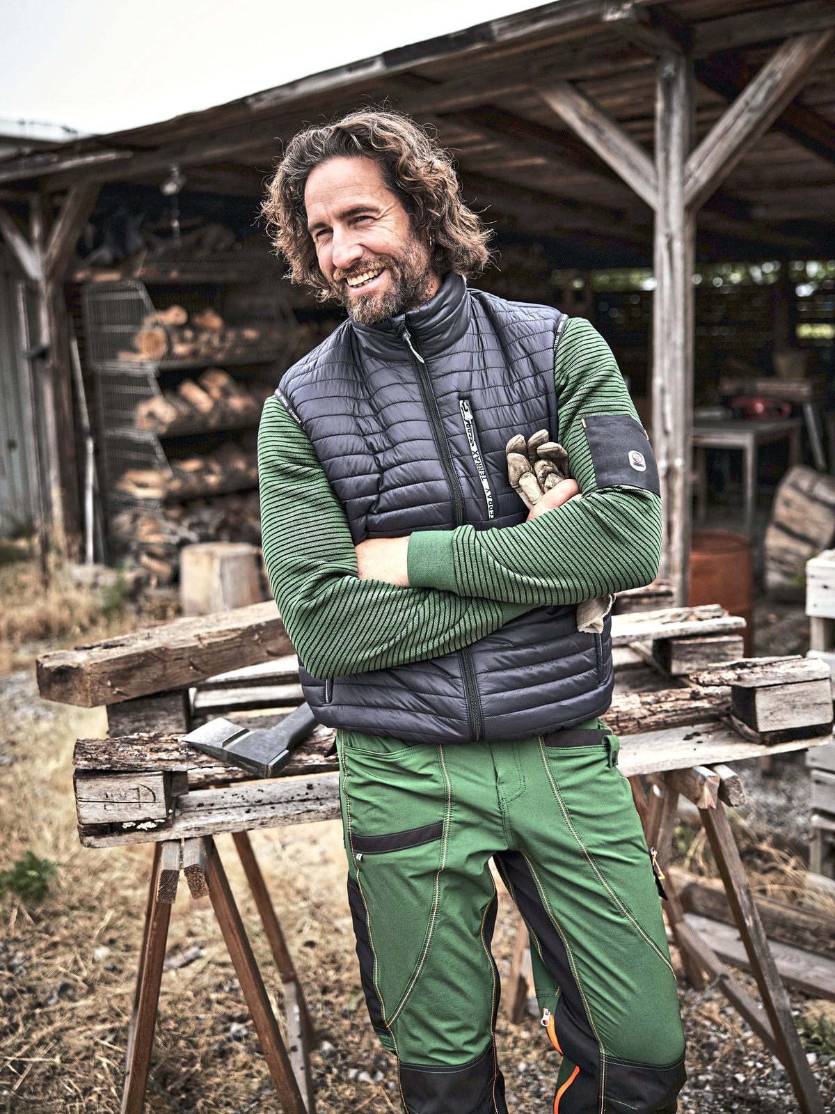 Terrax Workwear Men's Quilted Vest