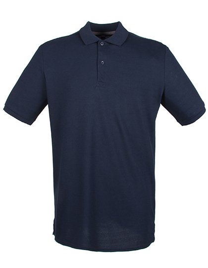 Henbury Men's Micro-Fine Piqué Polo Shirt – Oxford Navy
