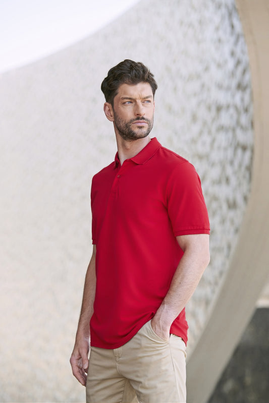 Henbury Men's Micro-Fine Piqué Polo Shirt