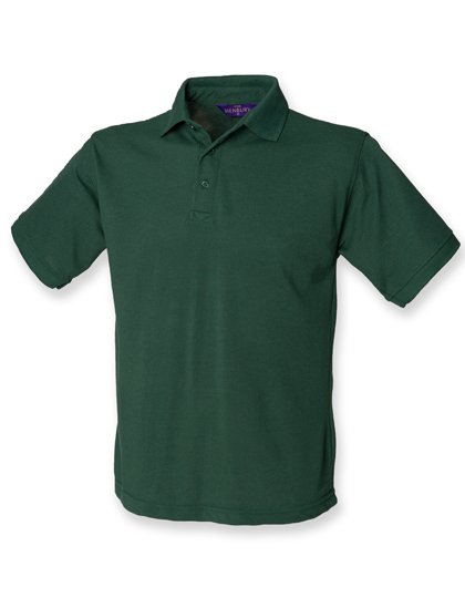 Henbury Men's 65/35 Classic Piqué Polo Shirt – Bottle