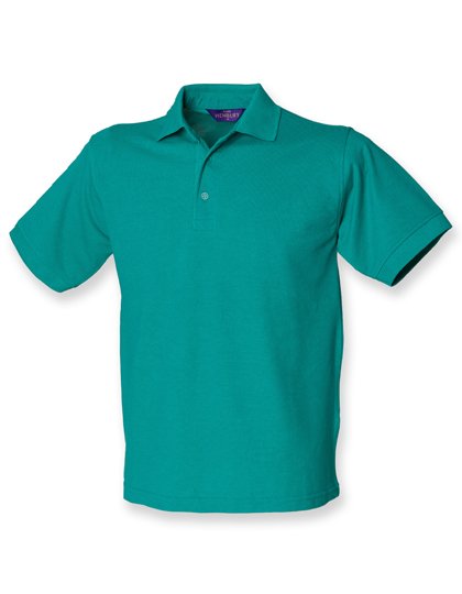 Henbury Men's 65/35 Classic Piqué Polo Shirt – Jade
