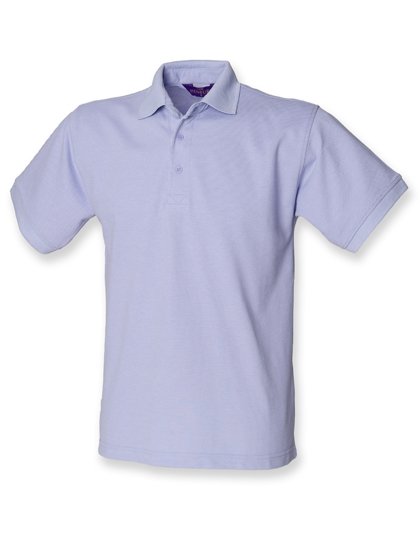 Henbury Men's 65/35 Classic Piqué Polo Shirt – Lavender