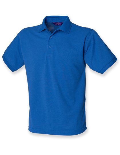 Henbury Men's 65/35 Classic Piqué Polo Shirt – Royal