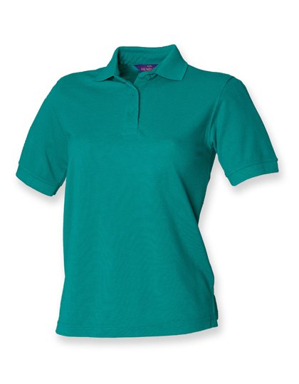Henbury Ladies' 65/35 Classic Piqué Polo Shirt – Jade
