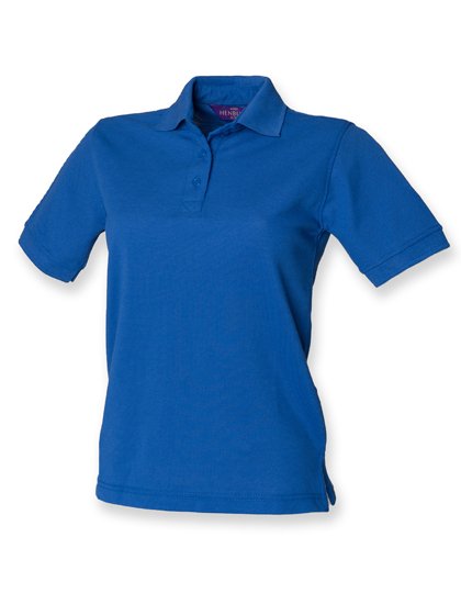 Henbury Ladies' 65/35 Classic Piqué Polo Shirt – Royal