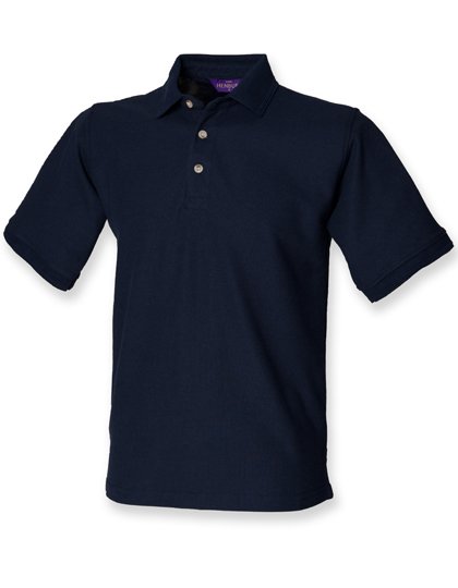 Henbury Ultimate 65/35 Piqué Polo Shirt – Navy