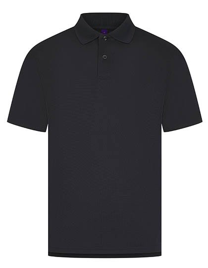 Henbury Men's Coolplus® Wicking Polo Shirt – Navy