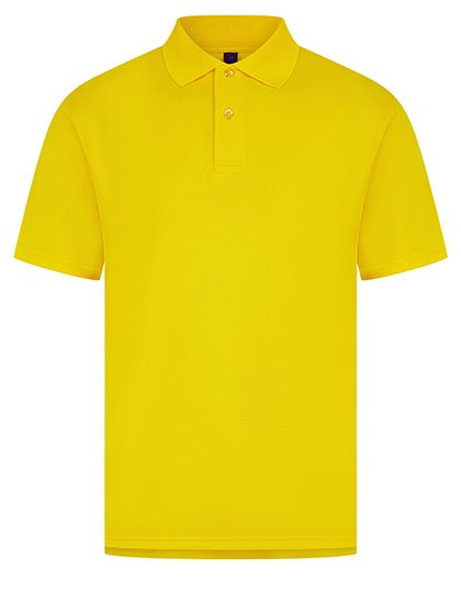 Henbury Men's Coolplus® Wicking Polo Shirt – Yellow