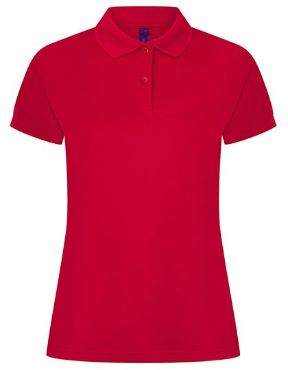 Henbury Ladies' Coolplus® Wicking Polo Shirt – Classic Red
