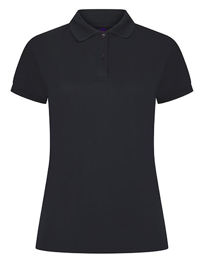 Henbury Ladies' Coolplus® Wicking Polo Shirt – Navy