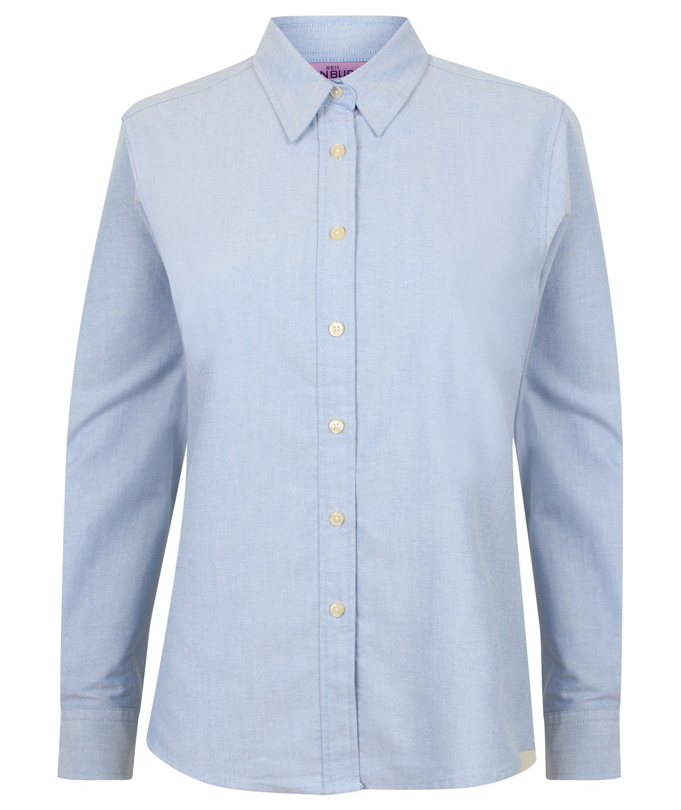 Henbury Ladies' Classic Long Sleeved Oxford Shirt