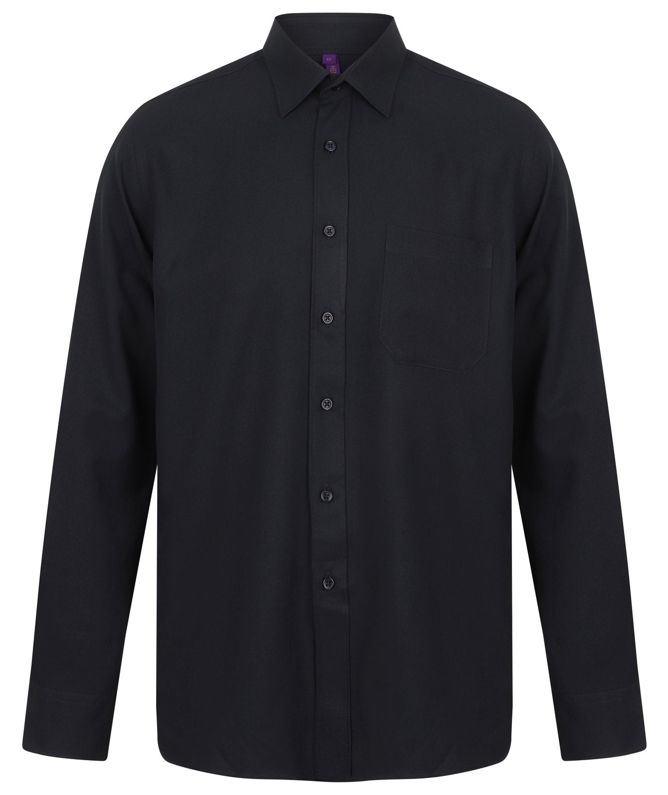 Henbury Men's Wicking Long Sleeve Shirt