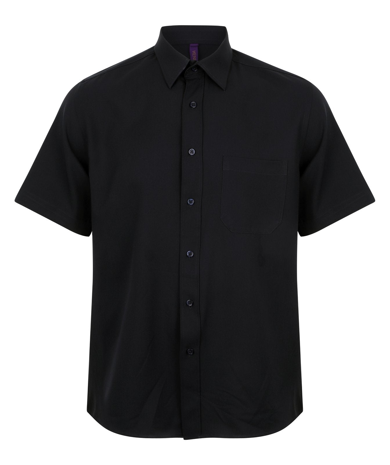 Henbury Men's Wicking Short Sleeve Shirt
